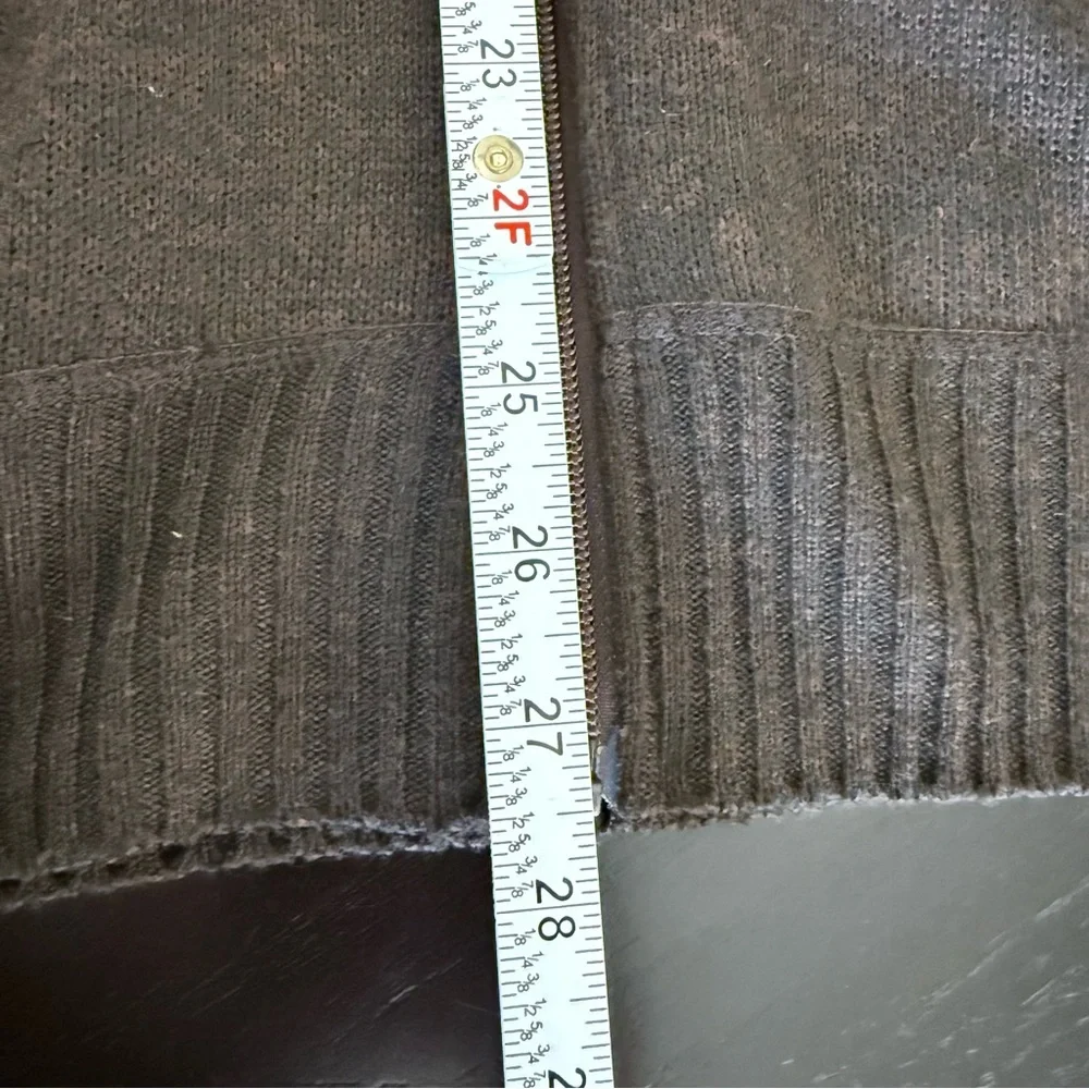 Izod Men’s Zip Up Sweater Plaid Lined‎ Cozy Knit Preppy Golf Casual Quiet Wealth